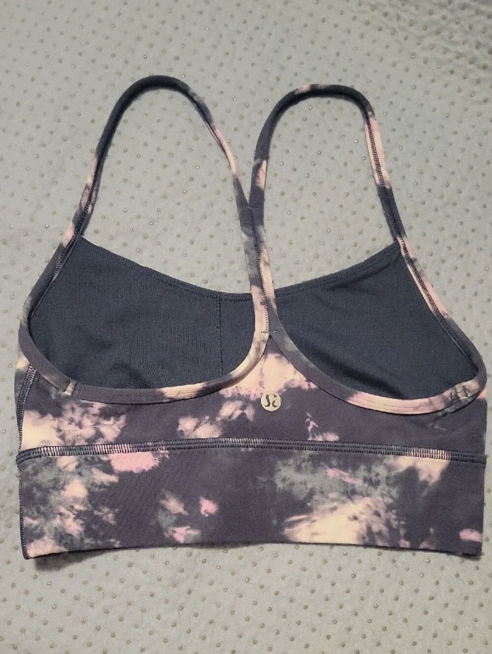 lululemon athletica Tie-Dye Sports Bralette - Purple Pink